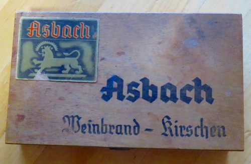Alte holzkiste asbach - alte,