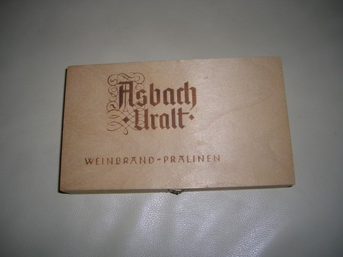Alte asbach uralt - , weinbrand